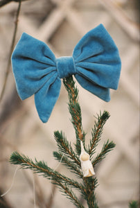 Bow Barrette - Lisbon - Azure Blue