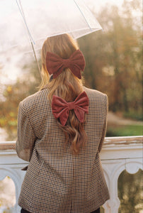 Bow Barrette - Budapest - Mulberry