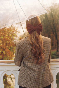 Bow Barrette - Budapest - Mulberry