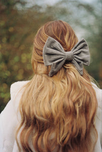 Bow Barrette - New York - Steel Grey