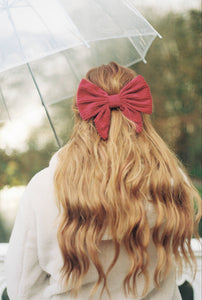 Bow Barrette - Kopenhagen -  Ruby