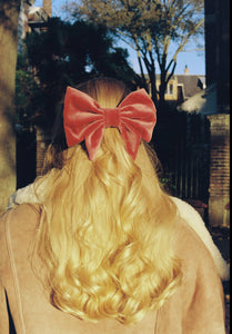 Bow Barrette - Versailles - Cerise