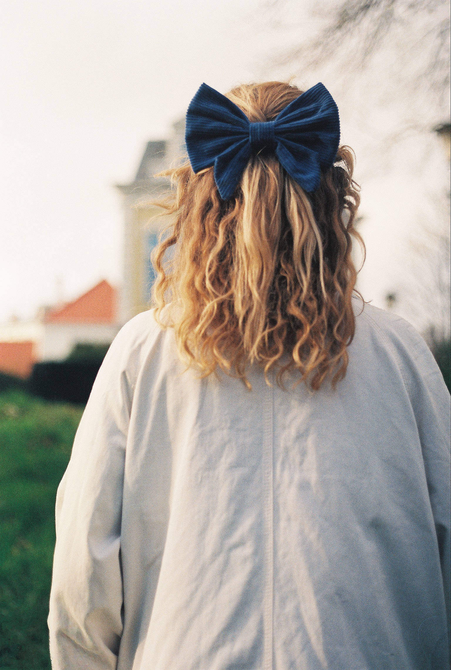 Bow Barrette - Oslo - Navy Blue