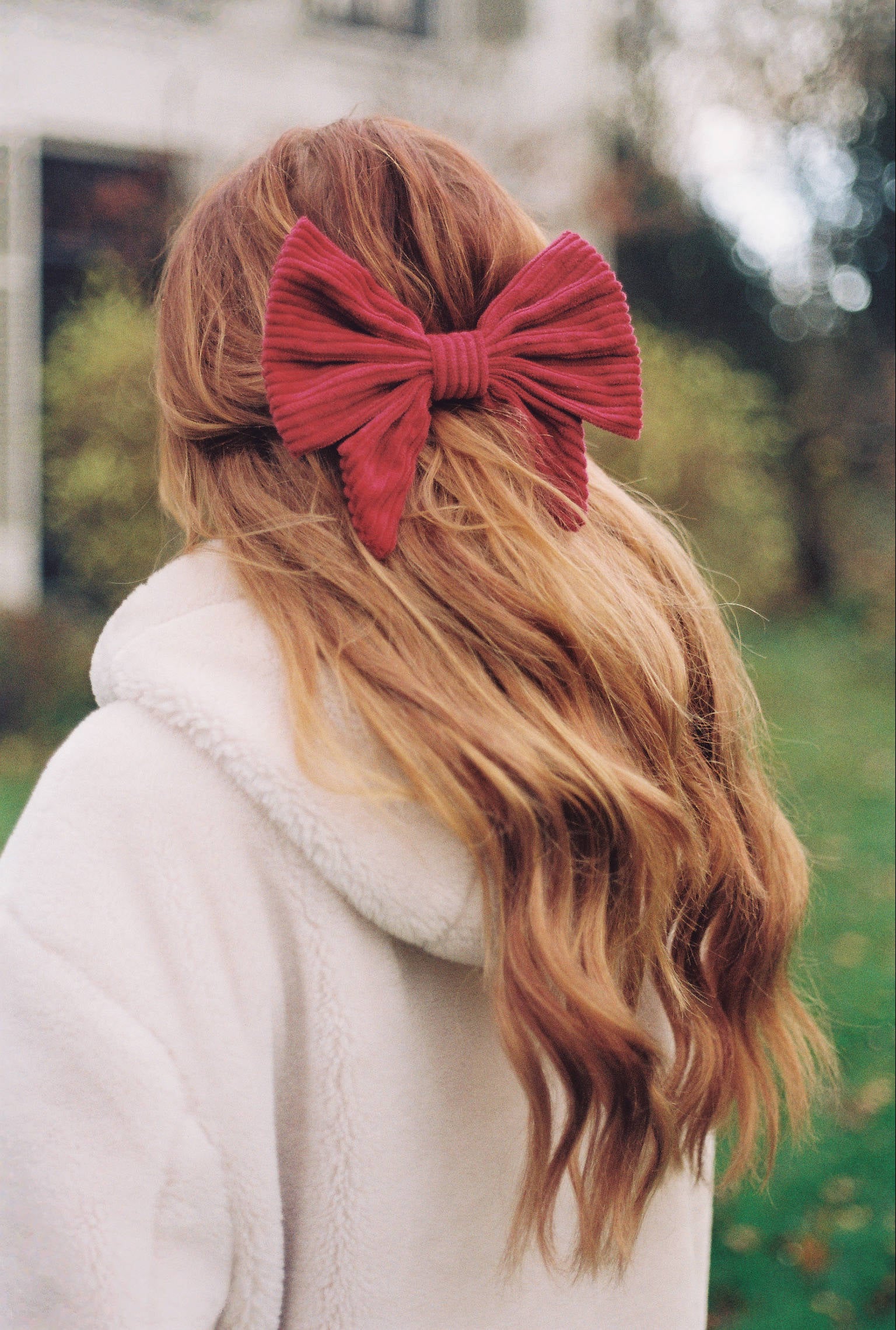 Bow Barrette - Kopenhagen -  Ruby