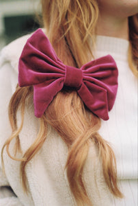 Bow Barrette - Monte Carlo -  Magenta