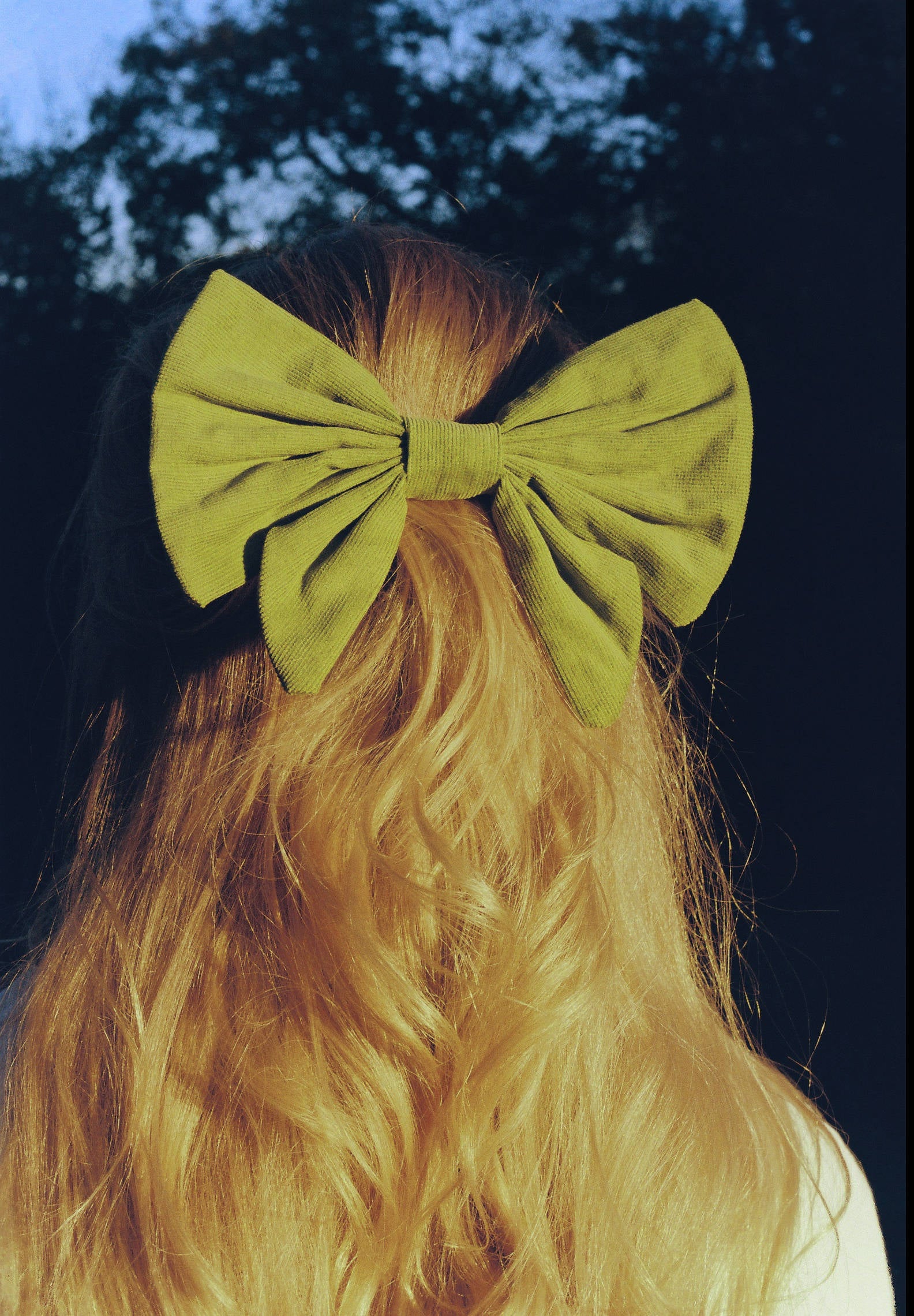 Bow Barrette - Dublin - Forest Green