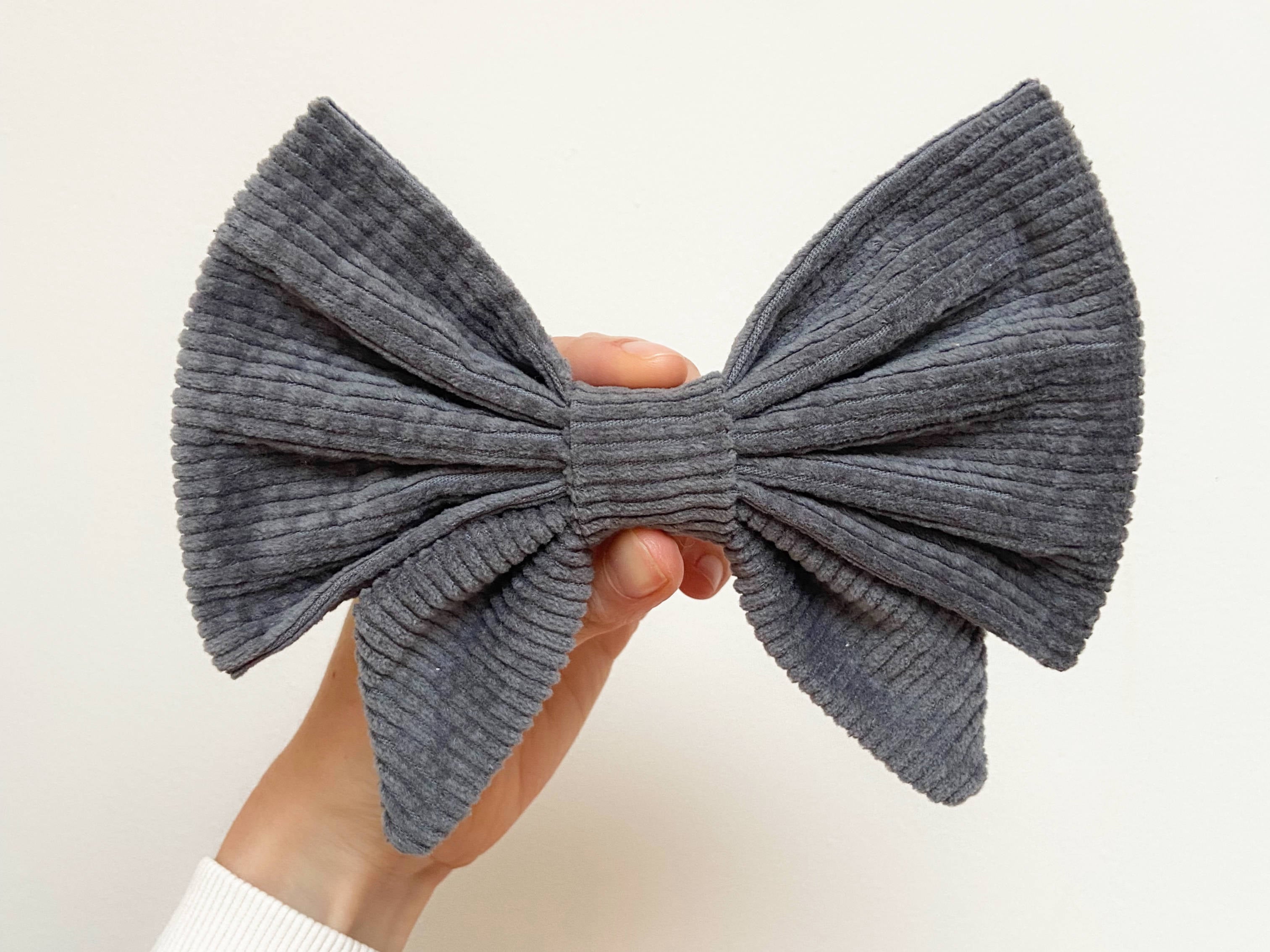 Bow Barrette - New York - Steel Grey