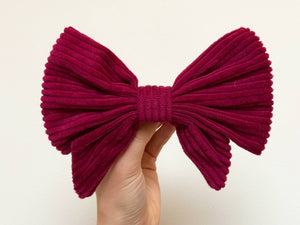 Bow Barrette - Kopenhagen -  Ruby