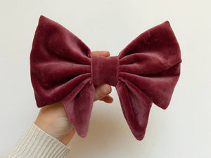 Bow Barrette - Versailles - Cerise