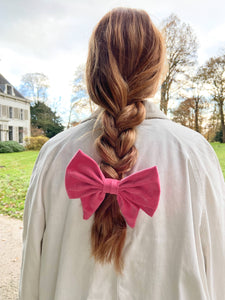 Bow Barrette - Miami - Rose Pink