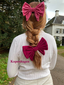 Bow Barrette - Kopenhagen -  Ruby