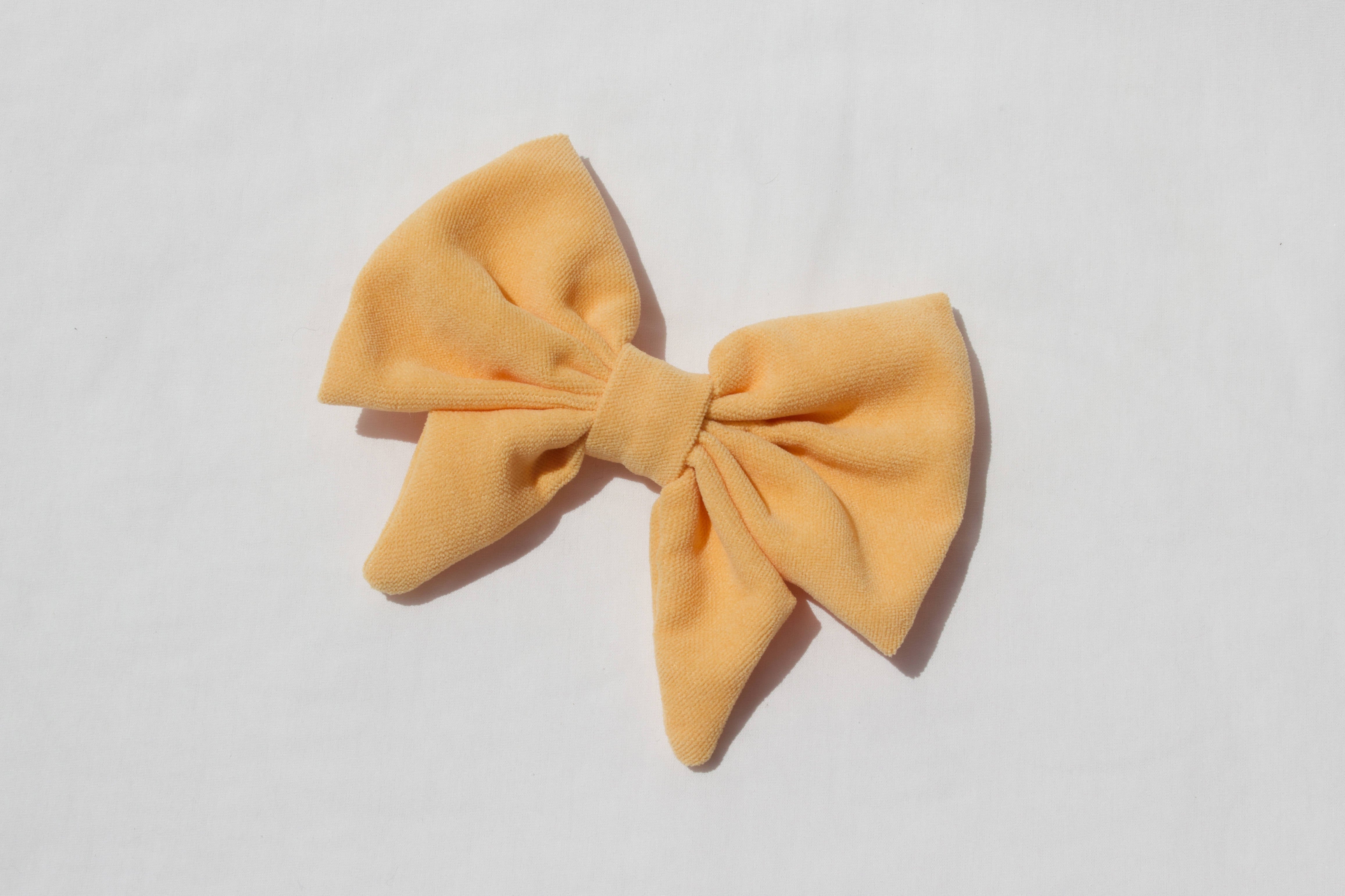 Bow Barrette - Florence - Light Orange