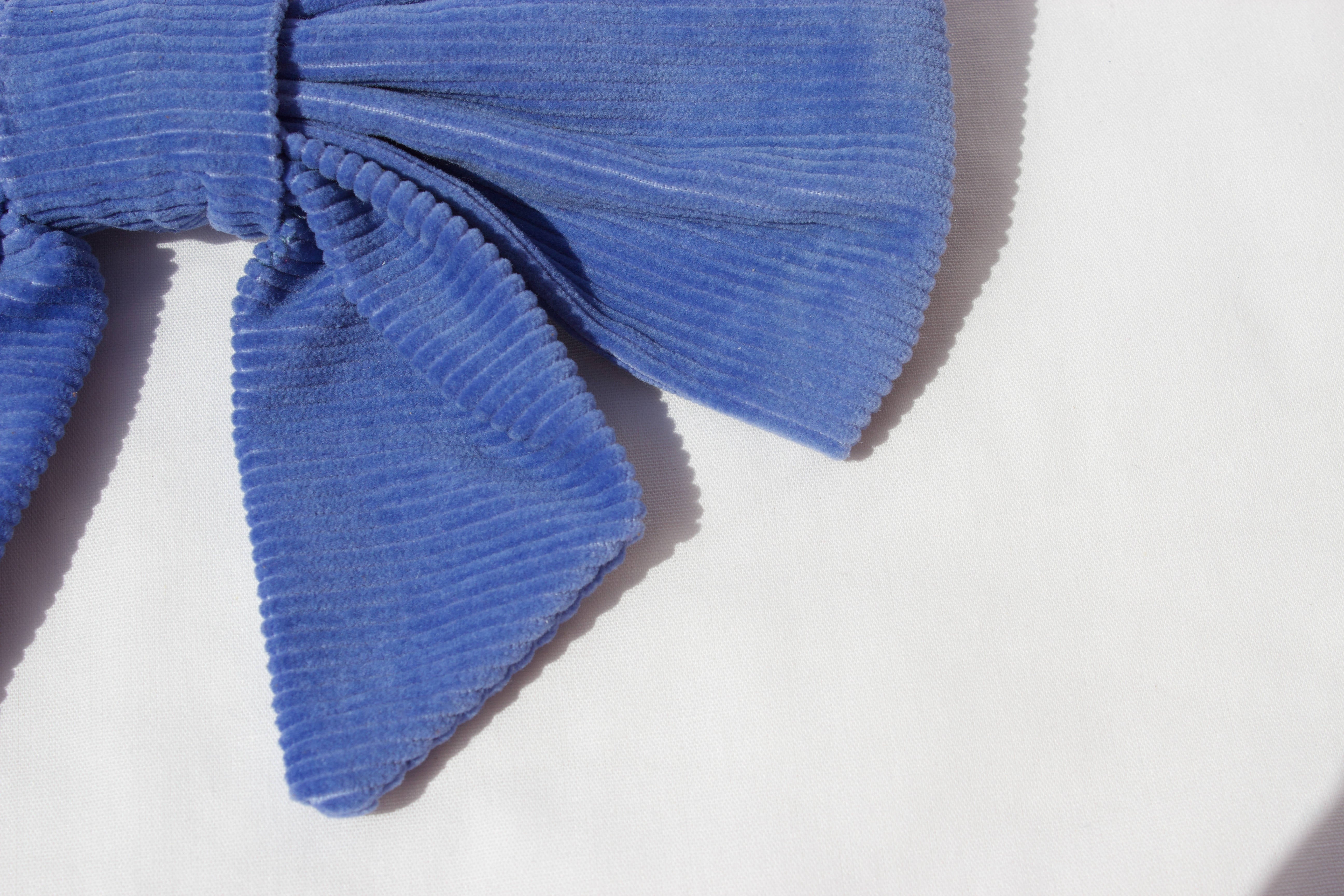 Bow Barrette - Nice - Ultramarine Blue