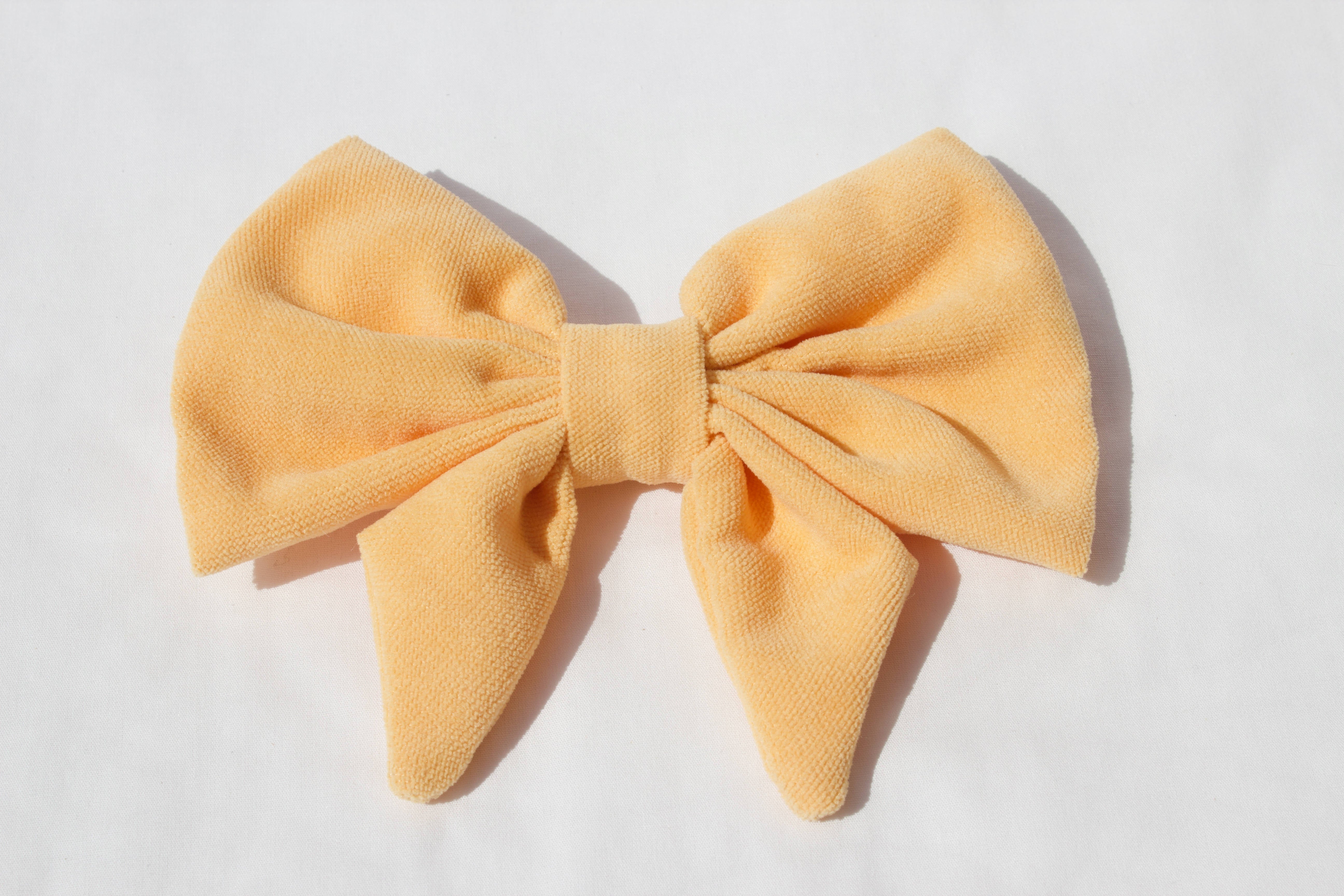 Bow Barrette - Florence - Light Orange