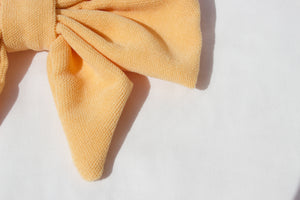 Bow Barrette - Florence - Light Orange