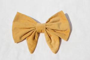 Bow Barrette - Caïro -  Ocher Yellow