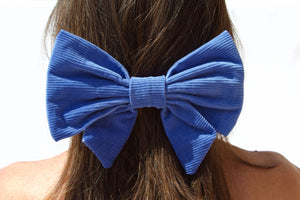 Bow Barrette - Nice - Ultramarine Blue