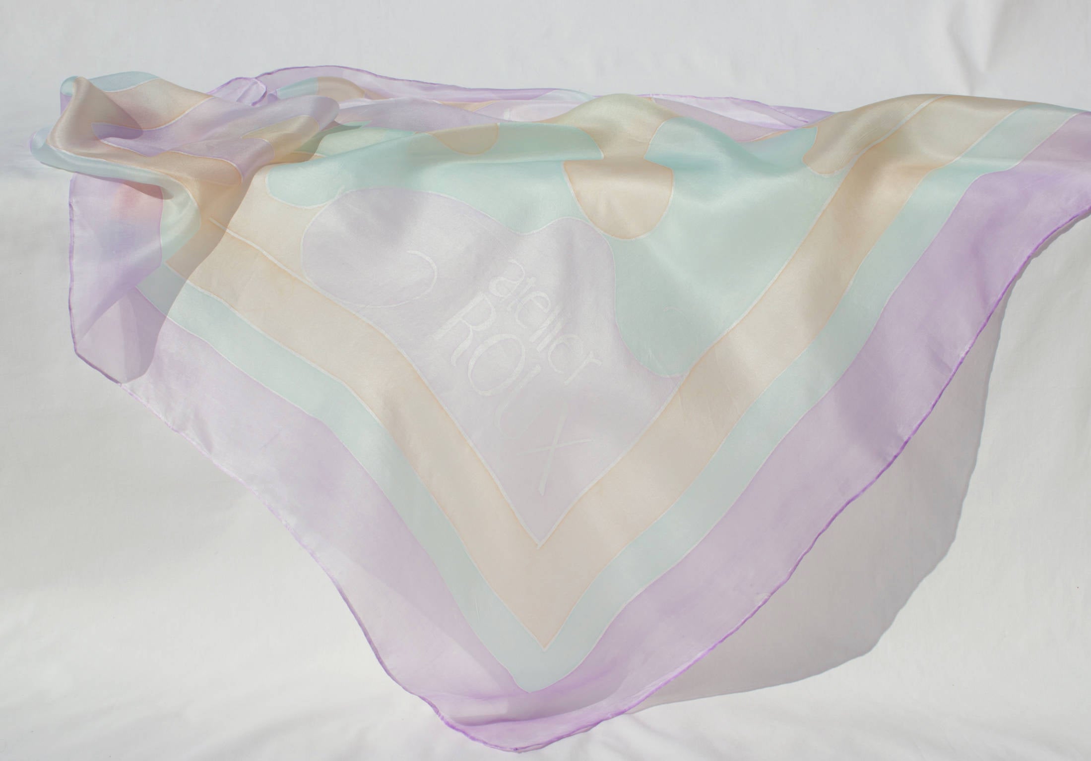 Silk Scarf - Pastels