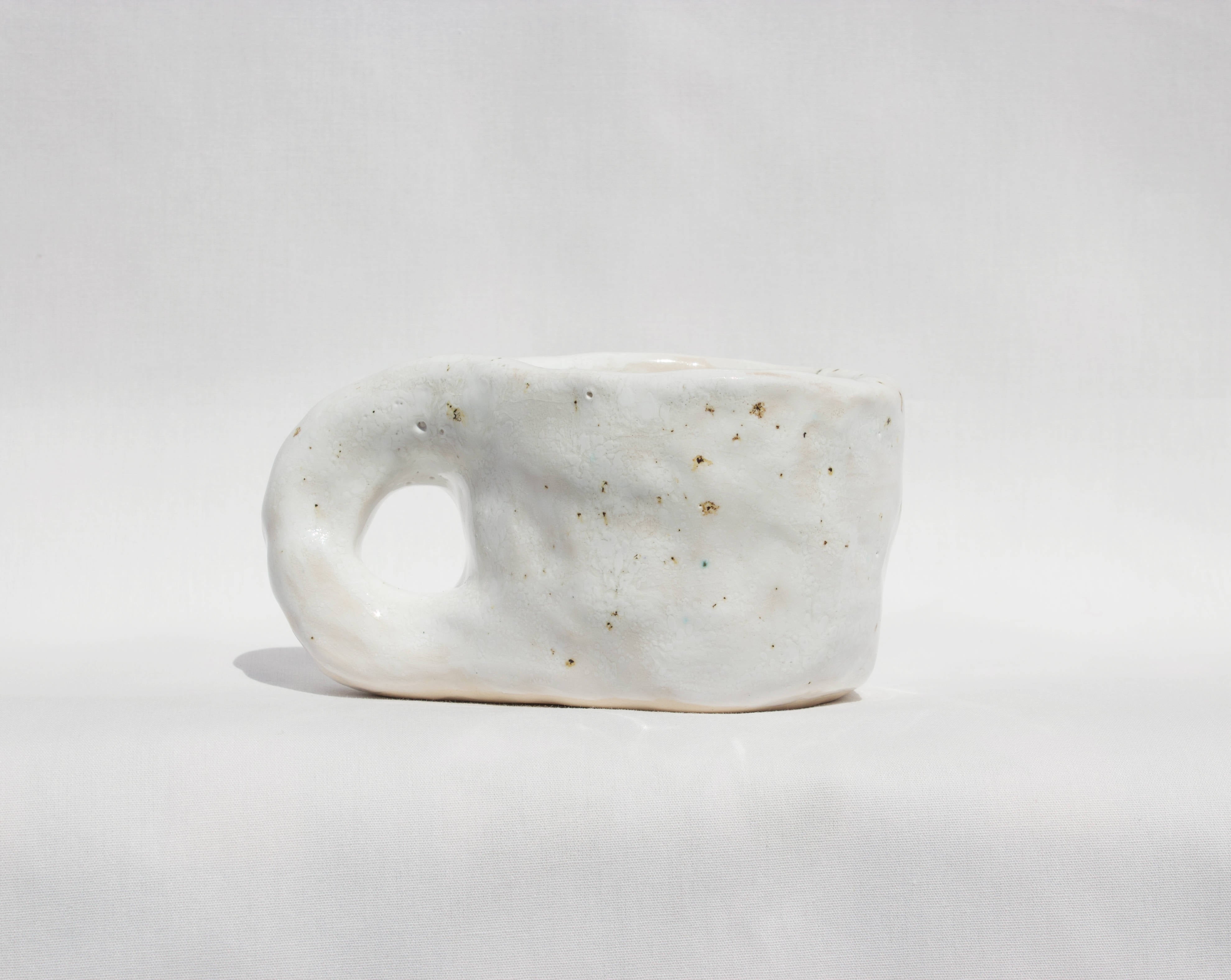 Mug Speckles - White - Medium