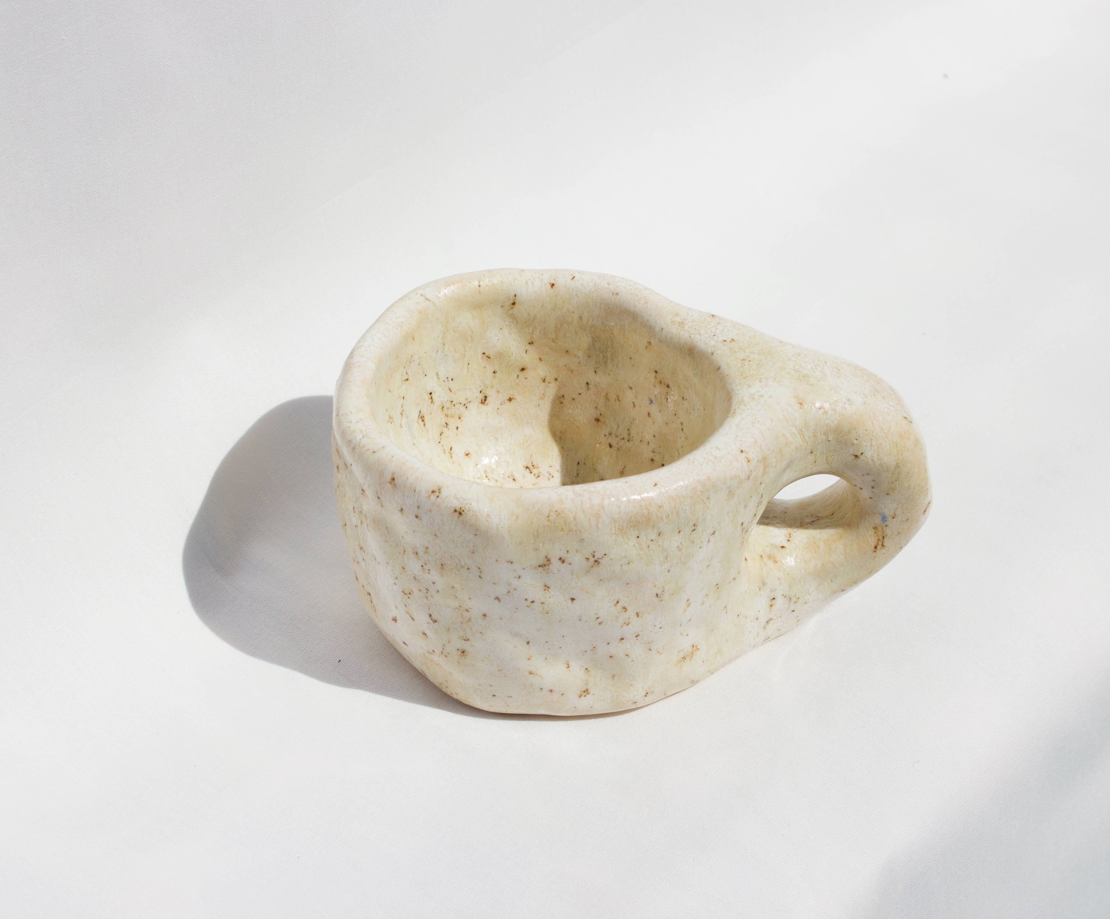 Mug Speckles - Ivory - Medium