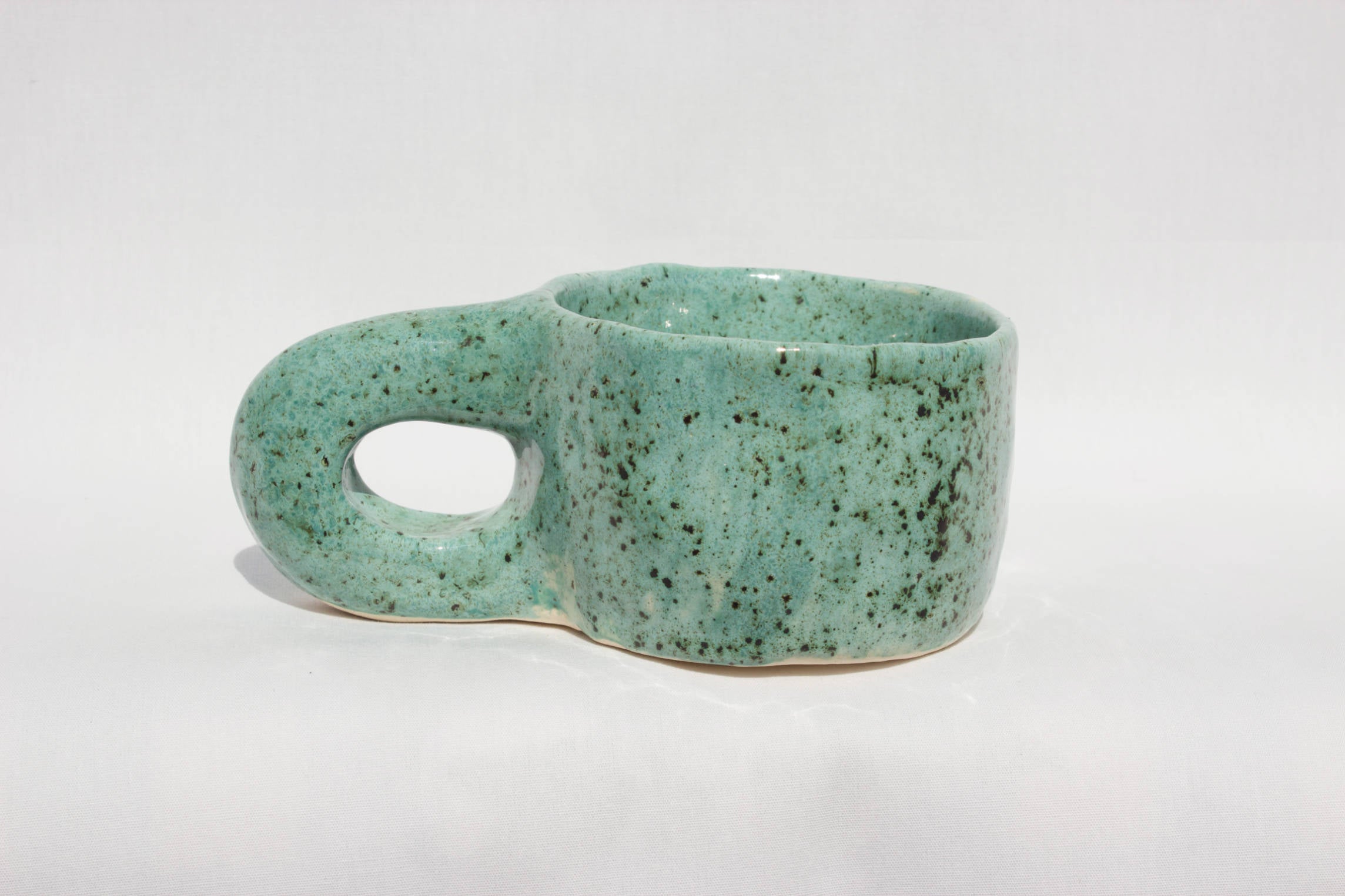 Mug Speckles - Teal - Big