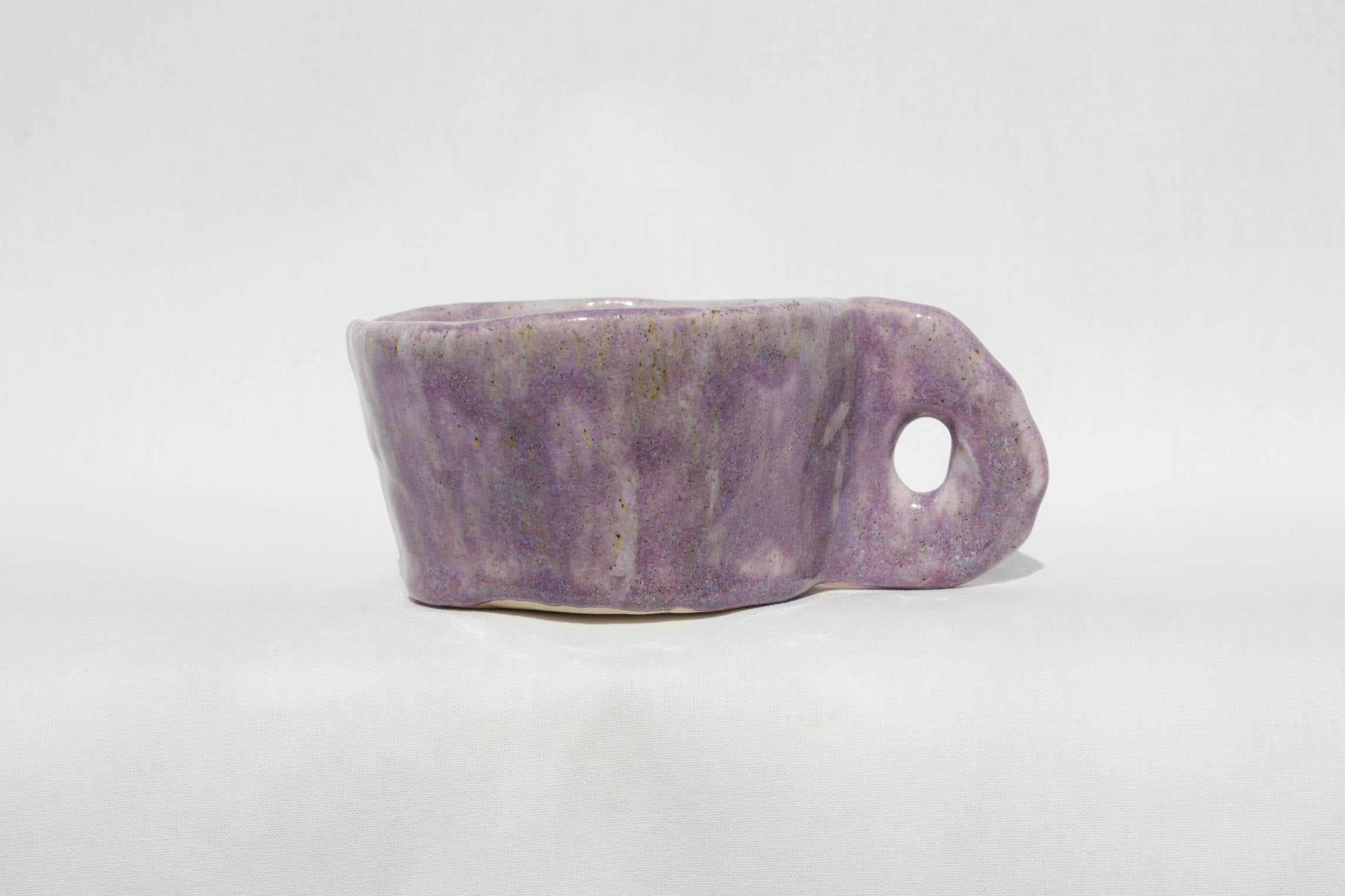 Mug (with lid)  Speckles - Violet