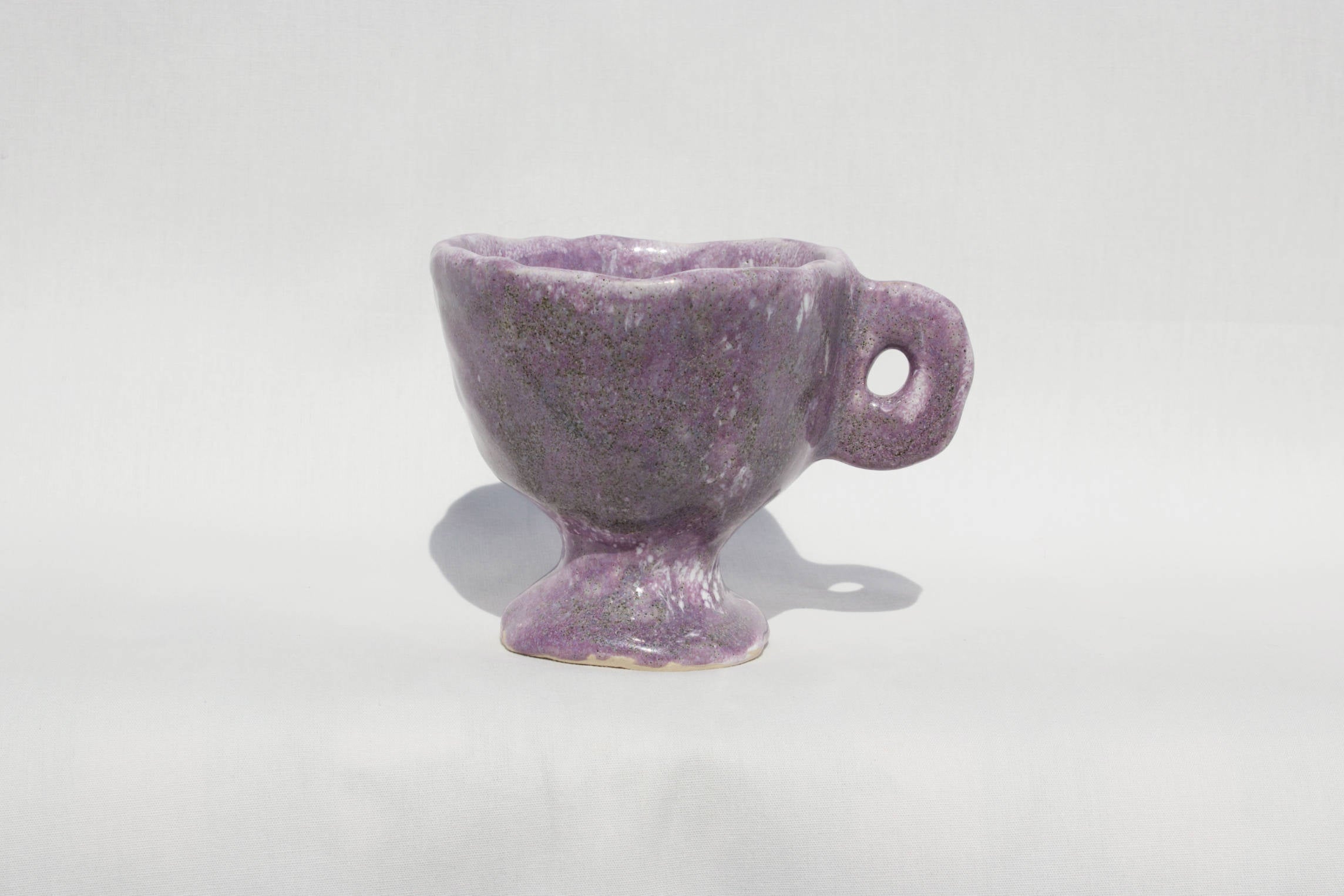 Mug Speckles - Violet - (old Englisch style)