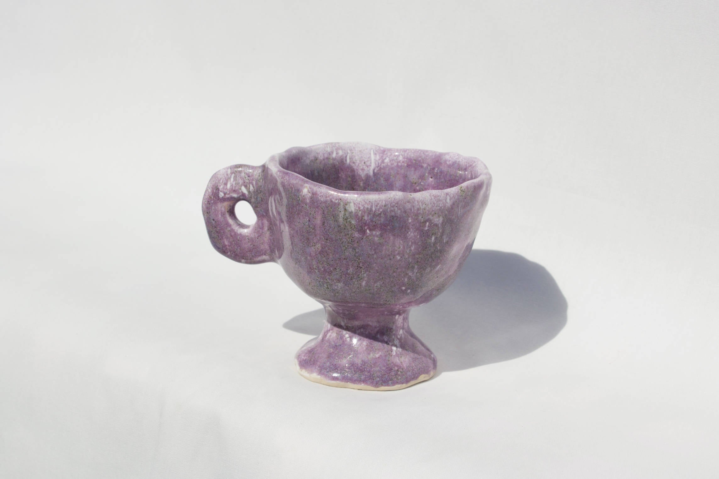 Mug Speckles - Violet - (old Englisch style)