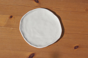 Plate Porcelain 2 - atelier ROUX