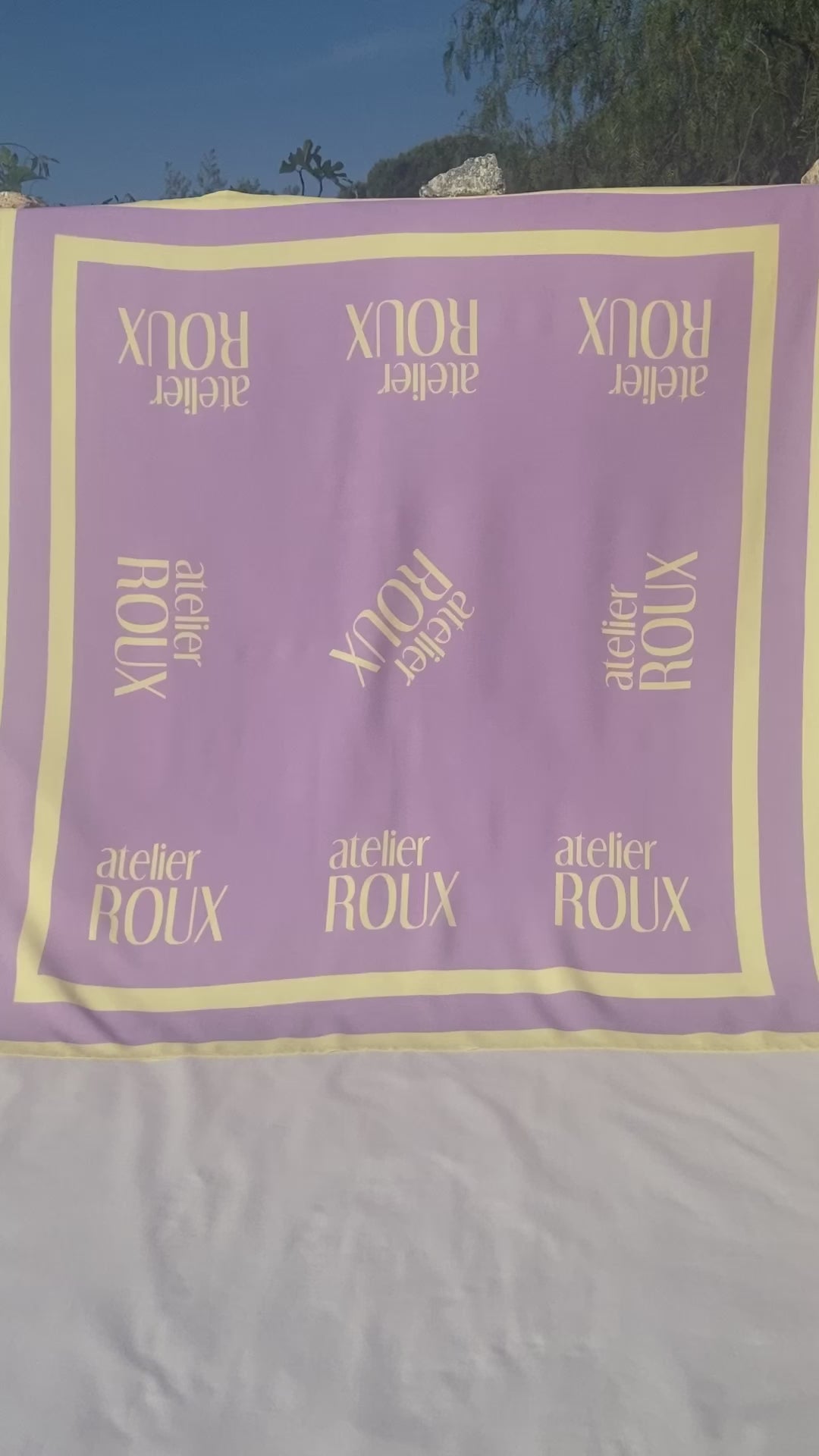 Scarf ROUX - Violet